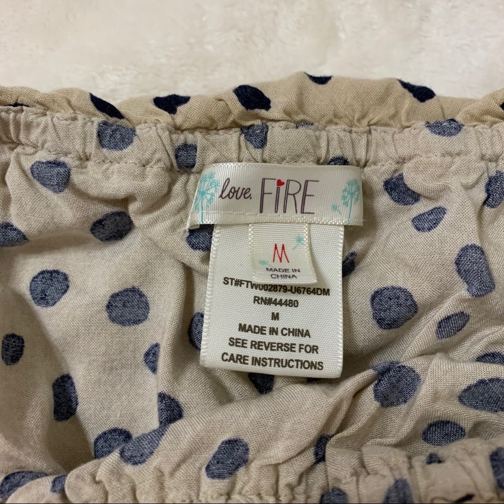 Love, Fire from Urban Outfitters Tube Top - Picture 3 of 4